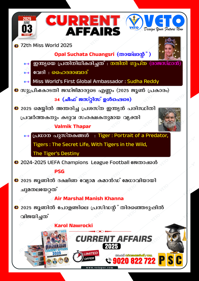 CURRENT AFFAIRS